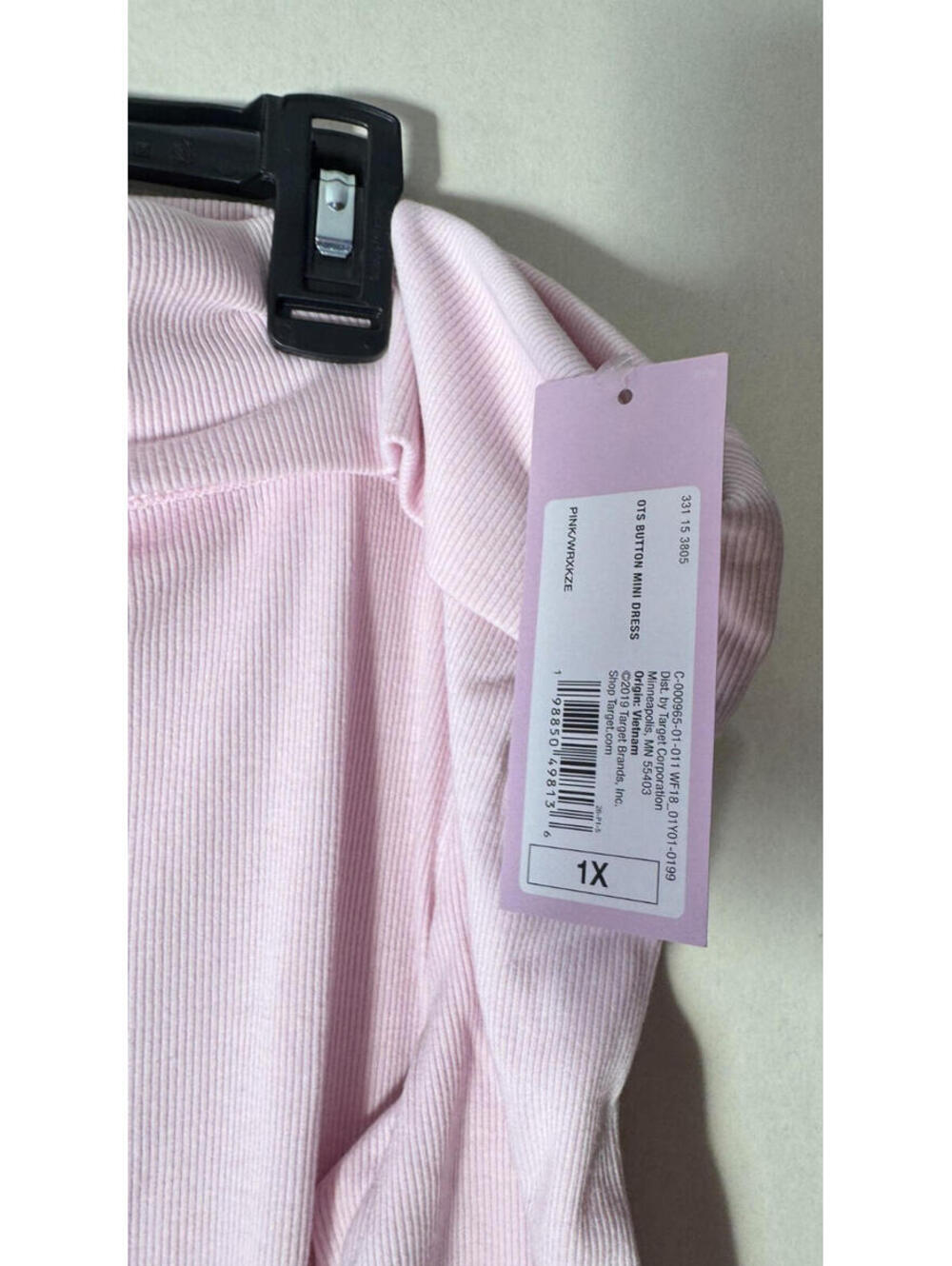 Wild Fable Off the Shoulder Long Sleeve Bodycon Sweater Dress Pink, XXL - Picture 4 of 4